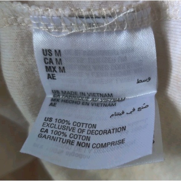 Karen Scott Women's 100% Cotton Square Neck Top Black Neck/Sleeve Detail Sz M‎ - Picture 4 of 5